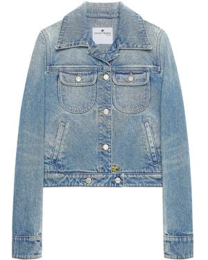 Courreges Klassische Jeansjacke - Blau