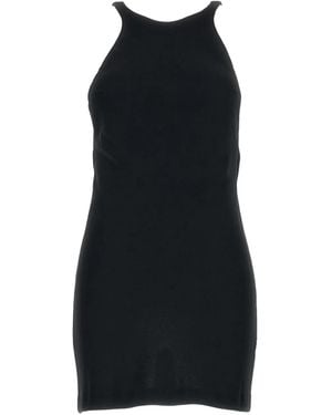 ANDAMANE Open-Back Sleeveless Dress - Black