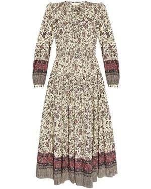 Ulla Johnson Mona Midi Dress - Natural
