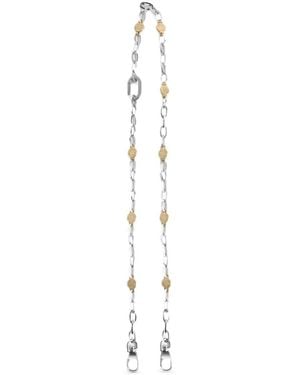 Zadig & Voltaire Chain Strap - White