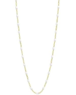 Gigi Clozeau 18K Gigi Necklace - White