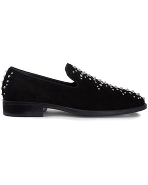 Giuseppe Zanotti Alfredson 15Mm Studded Loafers - Black