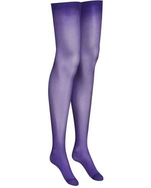 Maison Close Medias Con Cierre De Presión - Morado