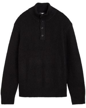 PAIGE Jersey Kotoni Con Botones - Negro