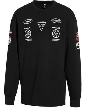 PUMA Graphic-Print T-Shirt - Black
