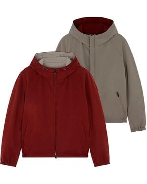 Paul & Shark Omkeerbaar Jack Met Capuchon - Rood