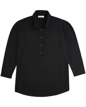 Slowear Buttoned Polo Shirt - Black