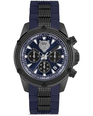 Philipp Plein Hurricane Chrono 44Mm - Blue