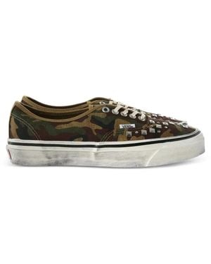 Vans Baskets Authentic À Imprimé Camouflage - Green