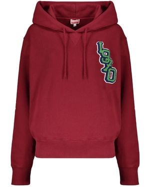 KENZO Cotton Hoodie - Red