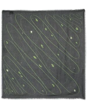 Woolrich Pañuelo con bordes deshilachados de x Daniëlle Cathari - Gris