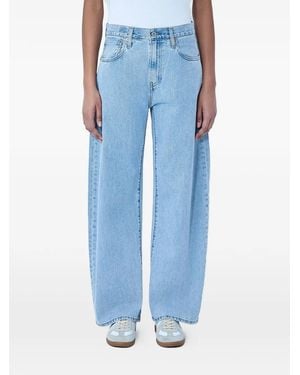 Levi's Five-Pocket Wide-Leg Jeans - Blue