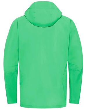 Jack Wolfskin Prelight Logo-Print Hooded Jacket - Green