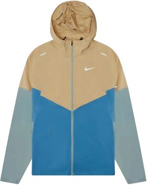 Nike Repel Packable Windrunner Zip-Up Jacket - Blue