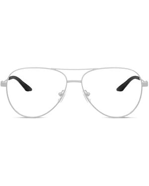 ARMANI EXCHANGE Bril Met Piloten Montuur - Wit