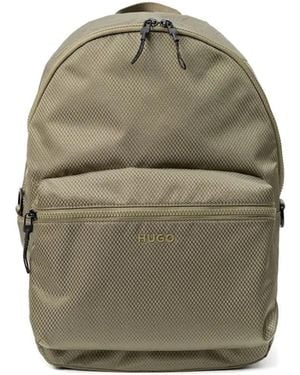 HUGO Textured Backpack - Green
