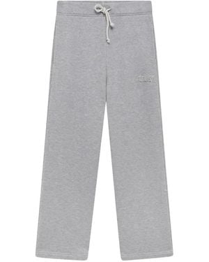 Autry Cotton Joggers With Matching Logo - Grey