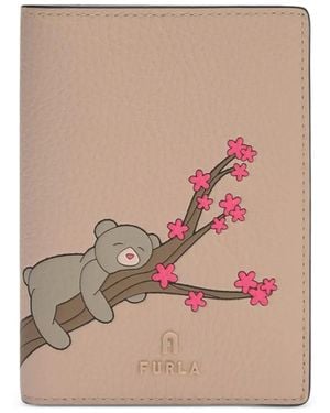 Furla Camelia Passport S Holder - Pink