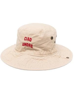 Giada Benincasa Embroidered Bucket Hat - Pink