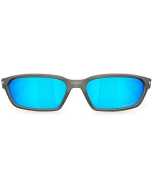 Oakley Terraforma Rectangle-Frame Sunglasses - Blue