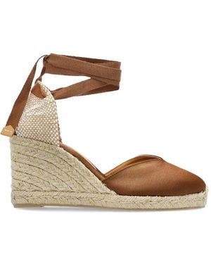 Castañer Chiara Ankle-Tie Espadrilles - Metallizzato