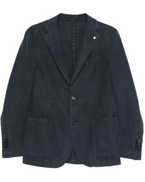 Luigi Bianchi Jackets - Blue