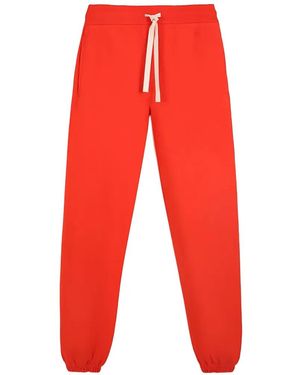 Jil Sander Logo-Embroidered Track Pants