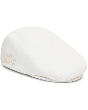 Ruslan Baginskiy Ivy Logo-Embroidered Cotton Cap - White