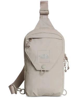 The North Face Logo-Patch Shoulder Bag - Natural