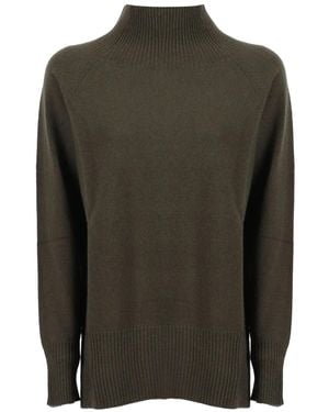 Kangra Pullover Mit Raglanärmeln - Grün