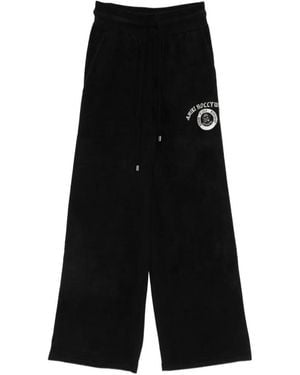 Amiri Wide-Leg Track Pants - Black