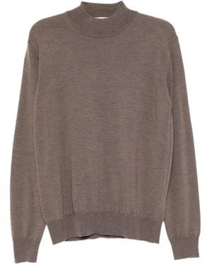 Aurélien Mockneck Sweater - Brown