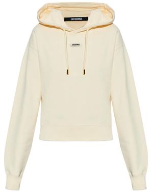 Jacquemus ロゴ パーカー - ナチュラル