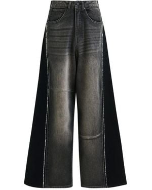 Essentiel Antwerp Industrious2 Jeans Mit Einsätzen - Grau