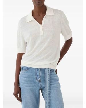 ELEH Short-Sleeve Polo Shirt - White