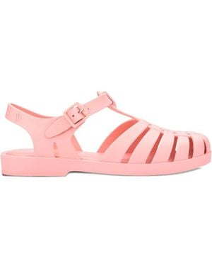 Melissa Strappy Flat Sandals - Pink