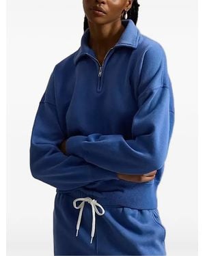 Polo Ralph Lauren Quarter-Zip Sweatshirt - Blue