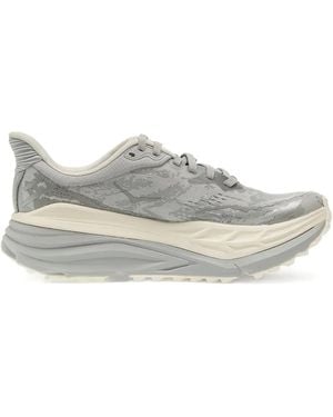 Hoka One One Stinson 7 Sneakers mit vorstehender Sohle - Grau