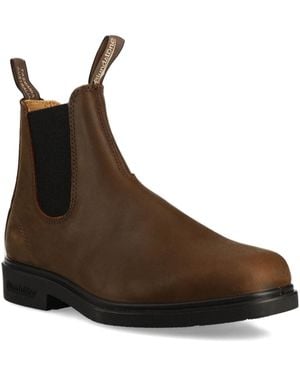 Blundstone レザー チェルシーブーツ - ブラウン