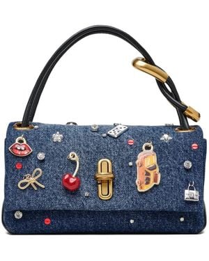 Marc Jacobs Mini Dual Jeans-Tasche - Blau