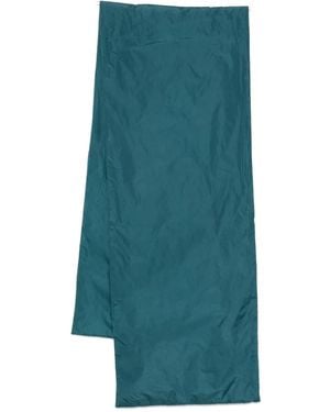 Niu Puffed Stole - Green