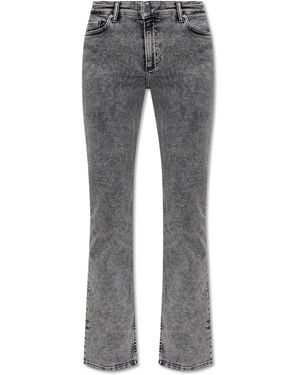 AllSaints Haldan Acid-Wash Jeans - Grey