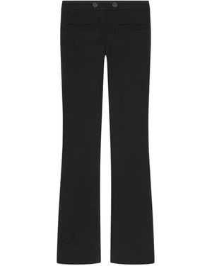 Courreges Flared Trousers - Black