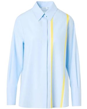 Akris Punto Chemise À Manches Longues - Bleu