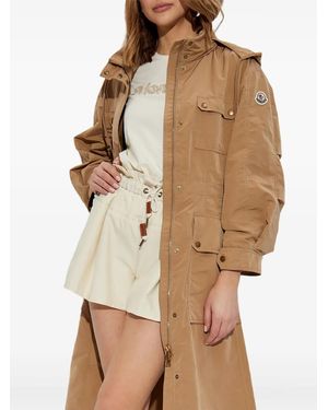 Moncler Nantesパーカー ナチュラル | Lyst
