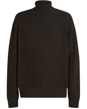 Karl Lagerfeld タートルネック セーター - ブラック