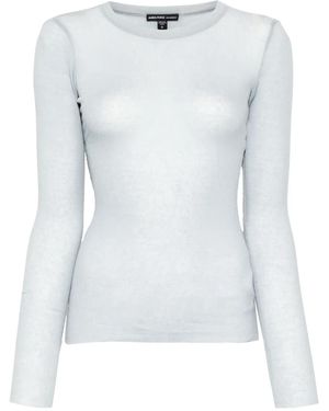 James Perse Crew-Neck Top - Blue