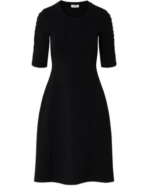 Liu Jo Knit Fit & Flare Dress - Black