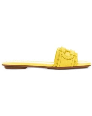 Hogan Flache H685 Sandalen - Gelb
