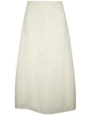 Twp The A-Line Midi Skirt - White